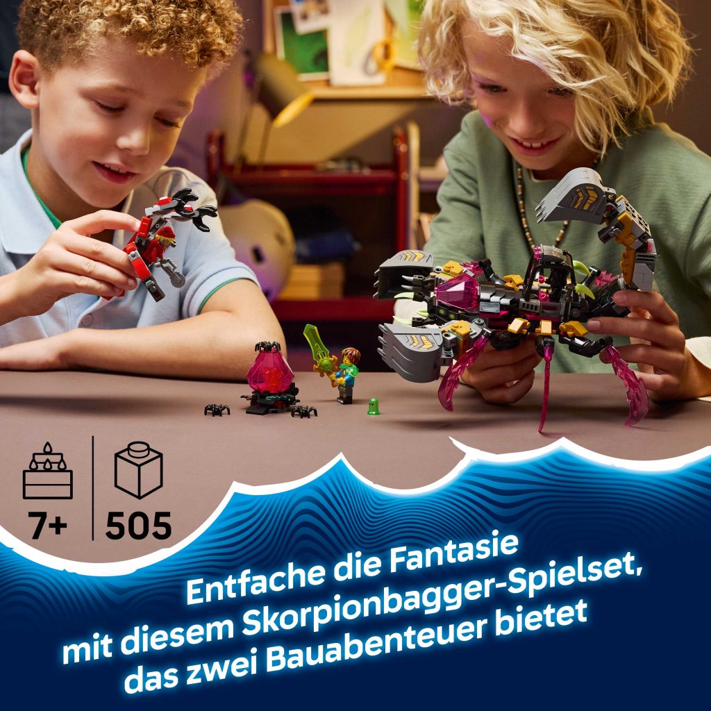 Produktabbildung Albtraum-Skorpionbagger
