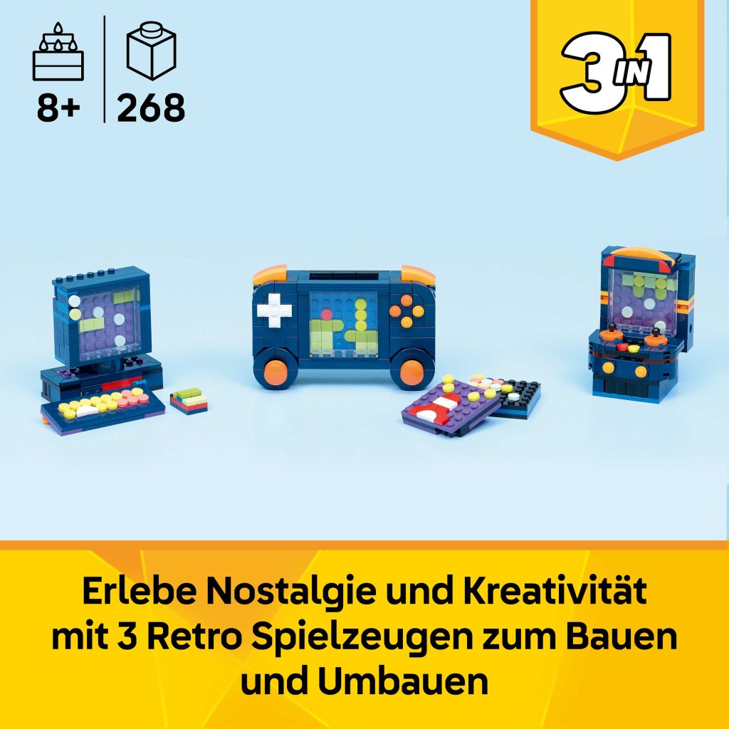 Produktabbildung Retro-Spielkonsole