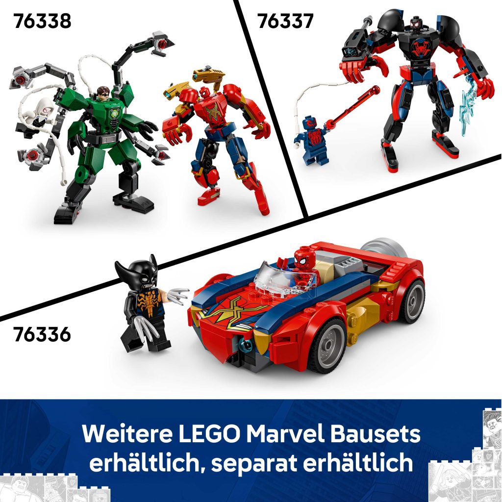 Produktabbildung Spider-Man vs. Ghost Rider auf seinem Motorrad