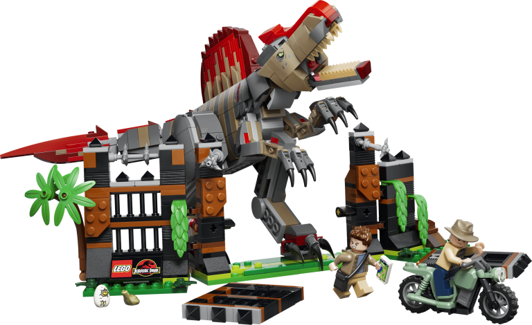 Flucht des Spinosaurus
